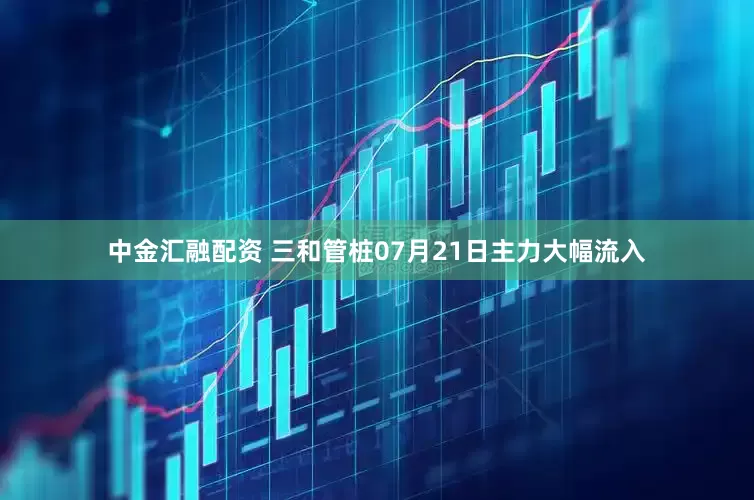 中金汇融配资 三和管桩07月21日主力大幅流入